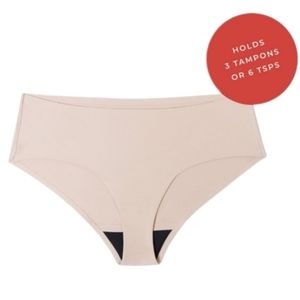 PROOF Brand Period Bladder Underwear Panties Briefs Womens Size: XS Color: Sand